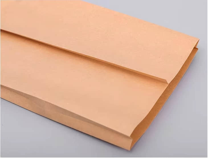 Máquina para fabricar bolsas con sellado central para laminación de bolsas alimentos y café MJ-350-B