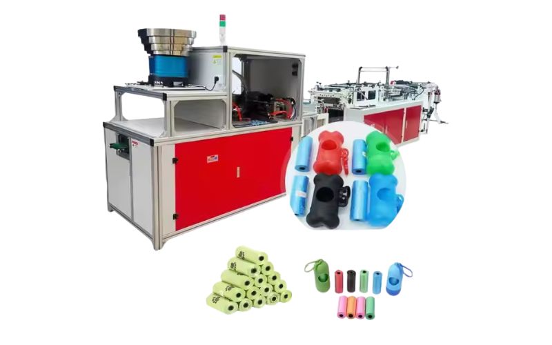 Máquina para fabricar bolsas de plástico para excrementos de mascotas (PET-350)