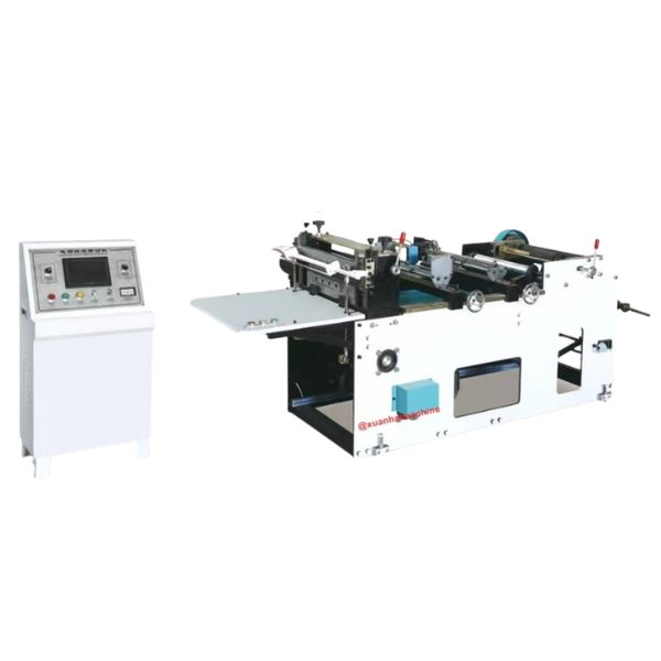 Máquina cortadora de etiquetas retráctiles