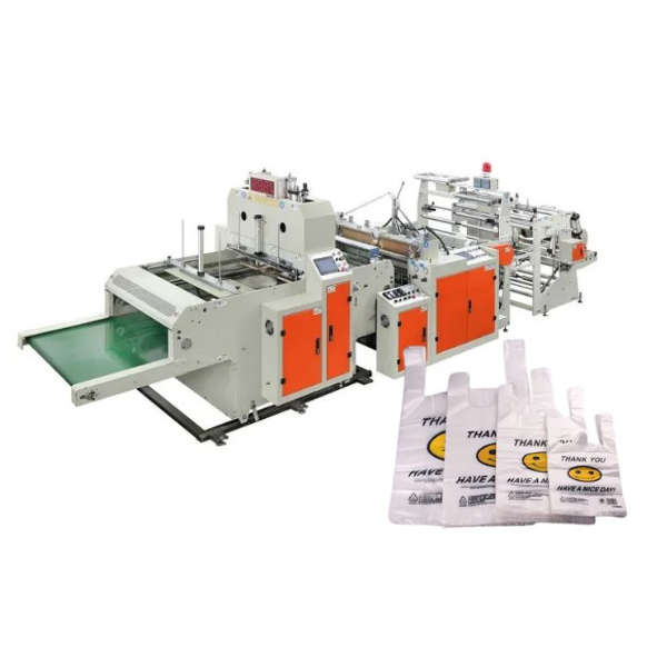 Máquina para fabricar bolsas de plástico