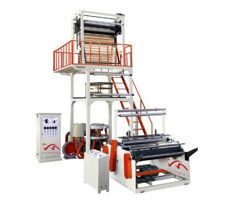 Máquina de soplado de película de PE con cabezal rotatorio SJ-H