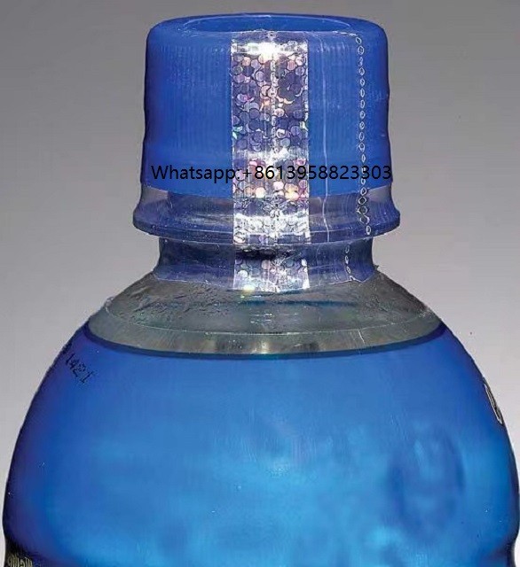 Máquina de costura de etiquetas adhesivas para películas retráctiles de PVC y PET