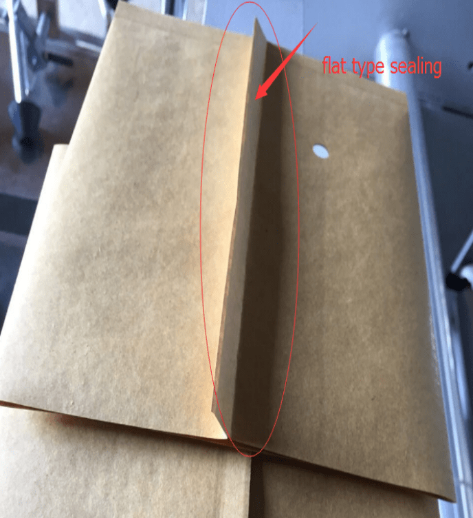 Máquina para fabricar bolsas con sello central y solapado: solución servo de alta velocidad