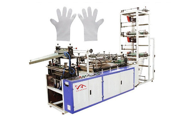 Máquina para fabricar guantes desechables | Equipo para fabricar guantes de plástico de LDPE/HDPE