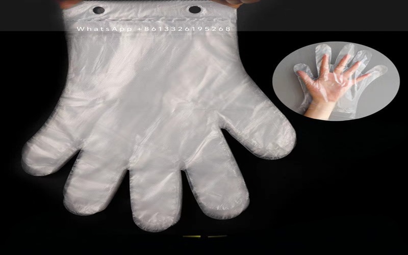 Máquina para fabricar guantes desechables de PE | Equipos para la fabricación de guantes de plástico