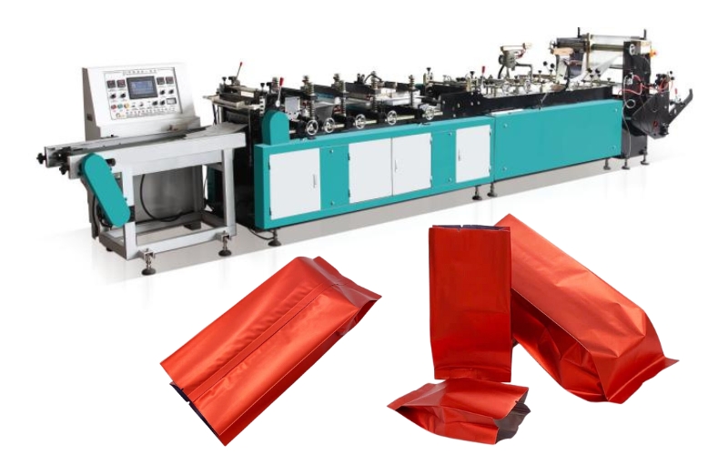 La máquina para fabricar bolsas con sellado central y sellado inferior MJ-350A aumenta la producción