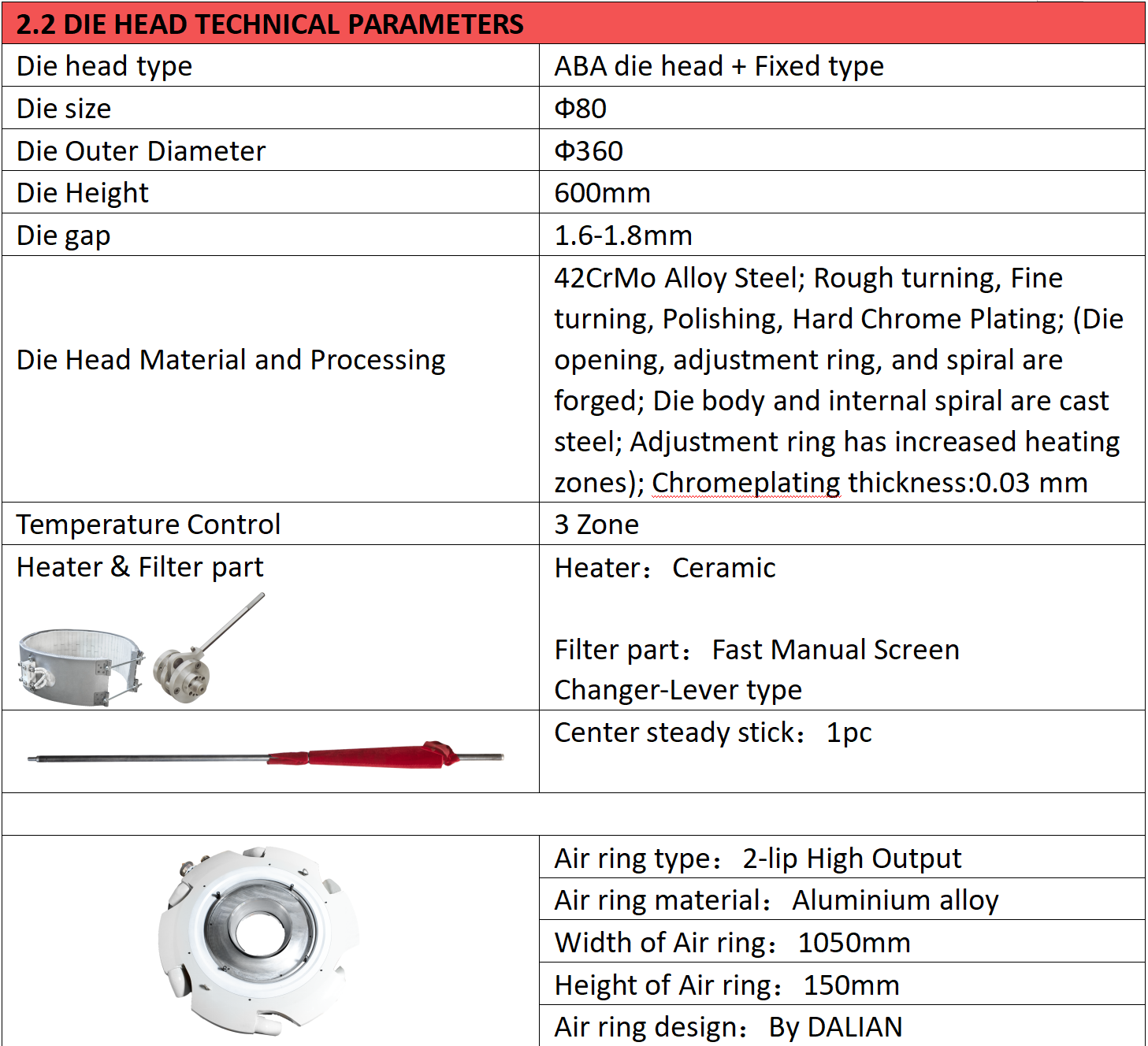 Máquina de soplado de película de tres capas ABA de alta eficiencia para la producción bolsas exprés