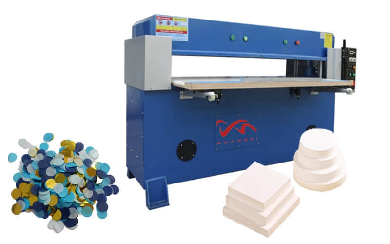 Máquina troqueladora hidráulica semiautomática de cuatro columnas