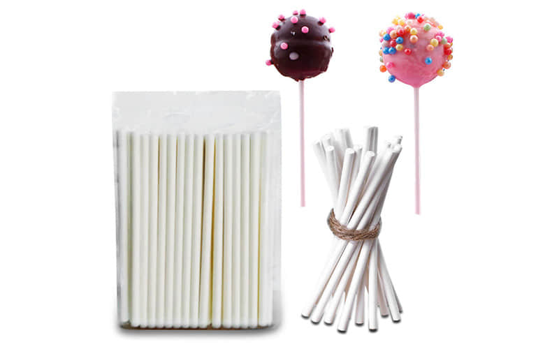 Máquina automática para fabricar palitos de papel para piruletas