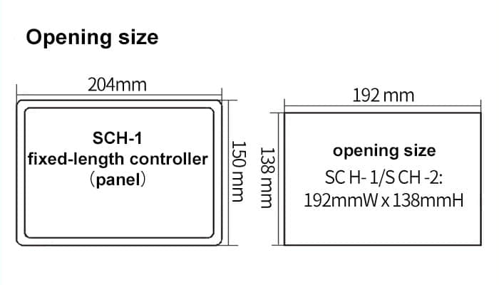 Controlador de posición SCH-II Controlador digital de motor paso a paso de longitud fija Controlador de posición SCH-II Controlador digital de motor paso a paso de longitud fija