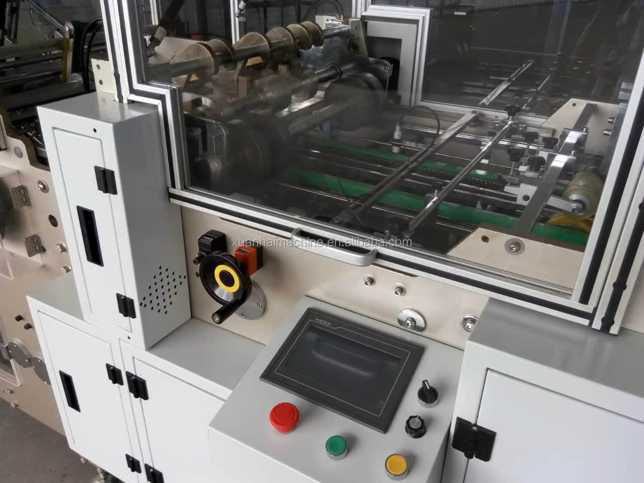 Máquina formadora de cajas de hamburguesas totalmente automática ZF-800 del fabricante Zhongfa