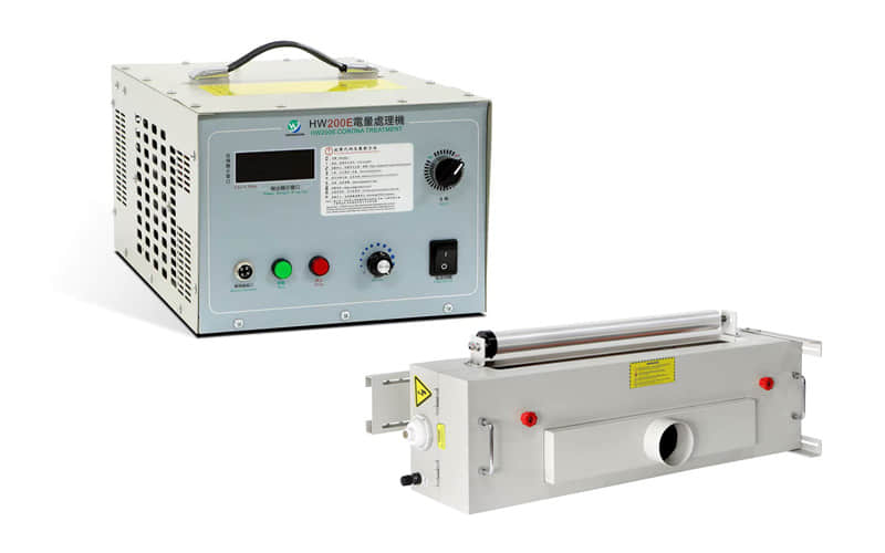 Sistema de tratamiento corona de alto rendimiento para películas plásticas y aplicaciones industrial