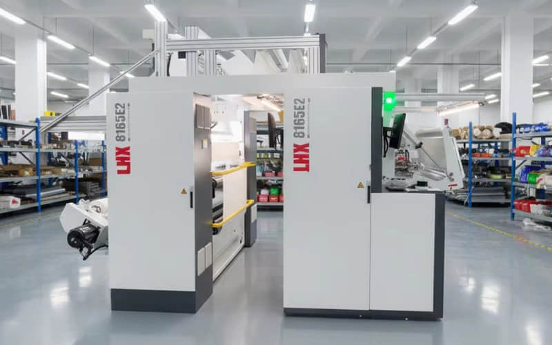 Máquina rebobinadora automática para inspección de calidad de telas no tejidas