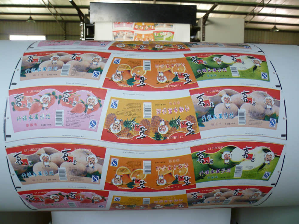 Máquina de impresión flexográfica de alta velocidad de 6 colores para vasos de papel, rollo a rollo