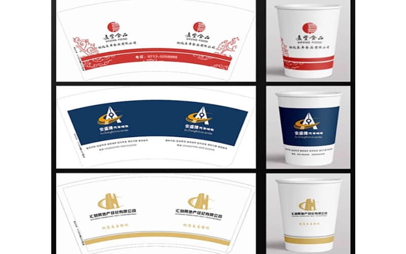 Máquina de impresión flexográfica de alta velocidad de 6 colores para vasos de papel, rollo a rollo