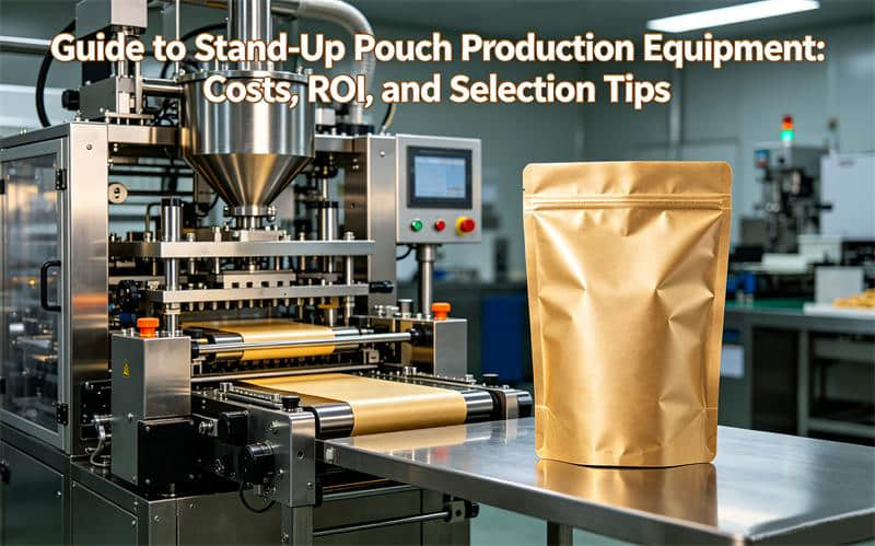 Guía de máquinas para fabricar bolsas stand-up: Costo, retorno de la inversión y consejos de selecci